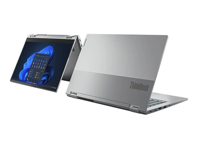 Lenovo ThinkBook 14s Yoga G2 IAP 21DM - Flip design - Intel Core i7 1255U / 1.7 GHz - Win 11 Pro - Iris Xe Graphics - 16 GB RAM - 1 TB SSD NVMe - 14" IPS touchscreen 1920 x 1080 (Full HD) - Wi-Fi 6E - dual tone mineral gray - kbd: US English - with 1