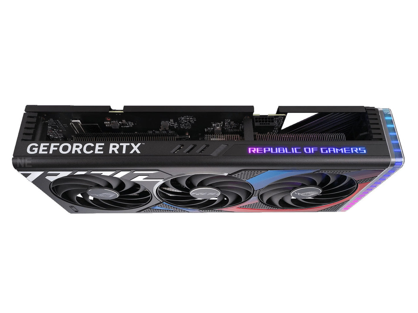 ASUS ROG Strix GeForce RTX 4070 SUPER OC Edition Gaming Graphics Card (PCIe 4.0, 12GB GDDR6X, DLSS 3, Massive vented backplate, Power sensing, Aura Sync) ROG-STRIX-RTX4070S-O12G-GAMING